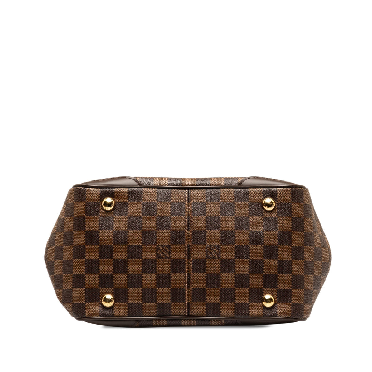 Brown Louis Vuitton Damier Ebene Verona PM HandBag